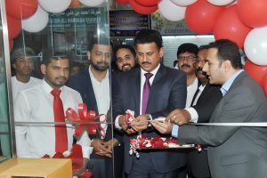 The CEO of Unimoni opening a branch in Muscat.