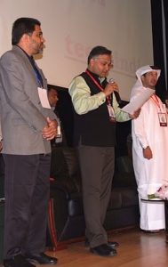 Mr.Shakeel Hassan with HE Ambassador Sanjay Verma - Ex Ambassador of Spain, Ethiopia, Djibouti and Andorra