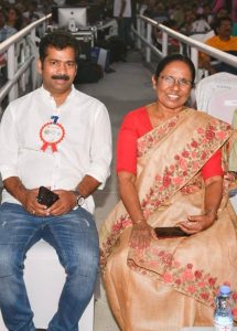 A Special Interaction with Former Kerala Health Minister, Mrs. K.K. Shailaja (Shailaja Teacher) at the Indian Community Festival, Muscat – a moment of admiration and Gratitude.