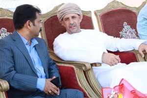 Meeting Coach Hilal Mubarak Salem Al Jabri, former Oman National Volleyball Player and Coach, at Indian School Buraimi’s Annual Sports Meet – a memorable exchange of sporting spirit and mentorship.