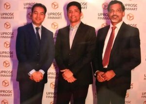 Riaz Kader at the launch of a Blockchain product