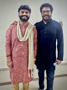 Mr.Kiran Parameswaran Kavassery with Dr. Madhu Balakrishnan