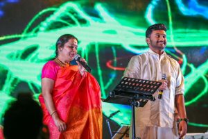 Mr.Kiran Parameswaran Kavassery with Usha Raj