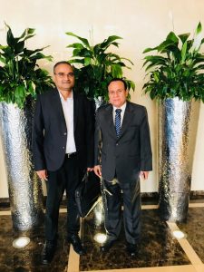 During an overseas business trip with NTS CEO